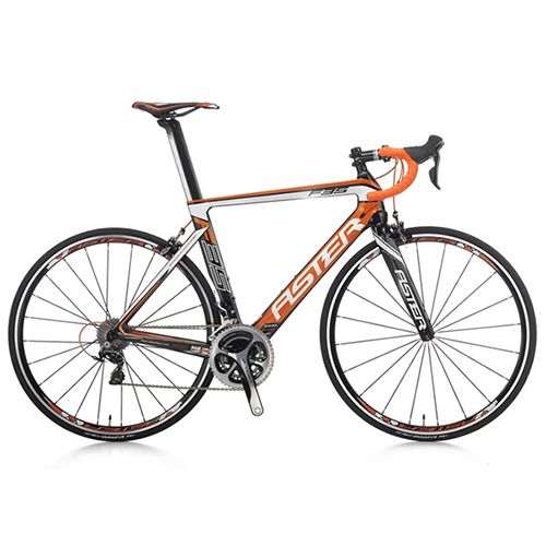 Road Bike Frame F35 Orange-White / 2