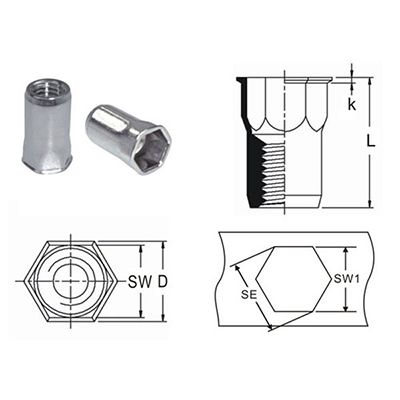 Reduced Countersunk Head [Small]