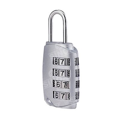 PL381 Zinc Alloy 4 dials Combination Padlock Made in Taiwan