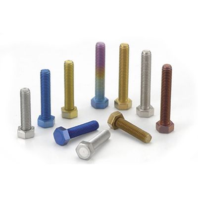 Titanium Hex Cap Screws Fully Threaded-DIN933