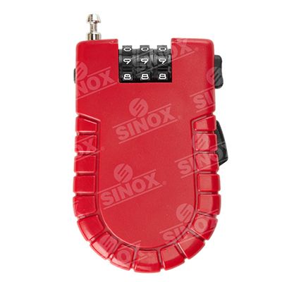 TL951 3 digit Retractable function cable lock