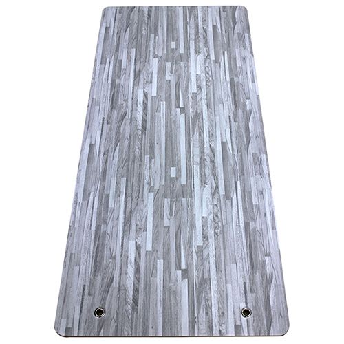 EVA foam wood printed yoga mat with eyelet hole / 2