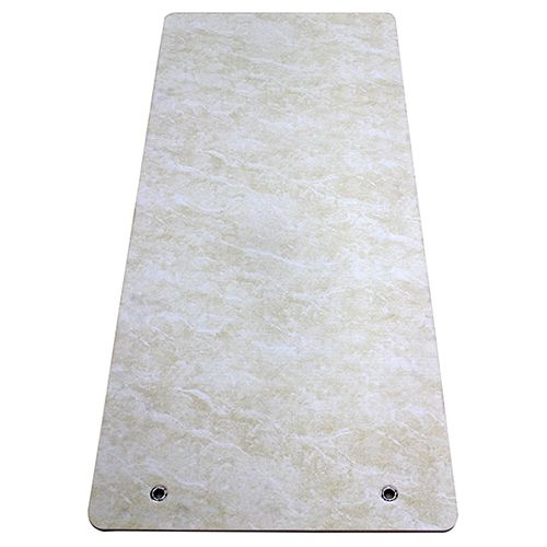 EVA foam wood printed yoga mat with eyelet hole / 3