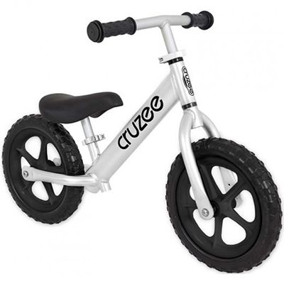 Cruzee Balance Bike for Children - Silver