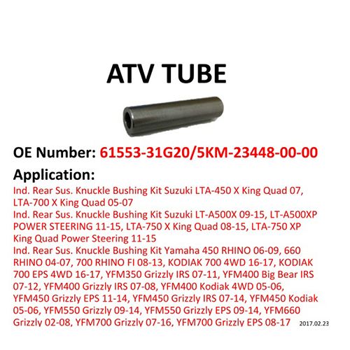 ATV A-Arm Bearing Kit TUBE 61553-31G20  5KM-23448-00-00 / 2