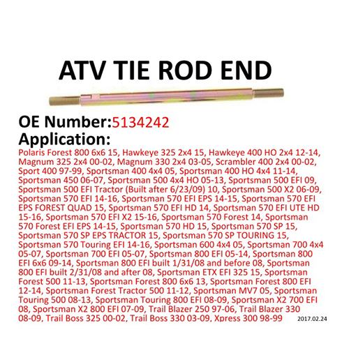 ATV TIE ROD END 5134242 / 2