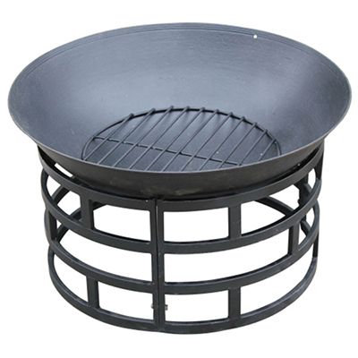 Heavy-Duty 76cm Cast Iron Fire Bowl VLD-7505