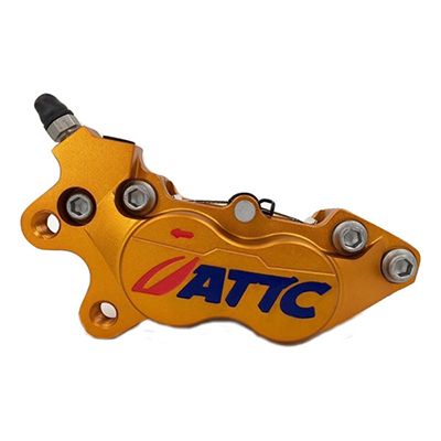 Attc 4 Pistons Brake Caliper2_Burned