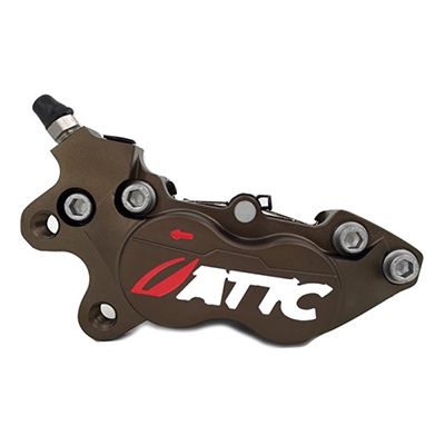 Attc 4 Pistons Brake Caliper1_Burned