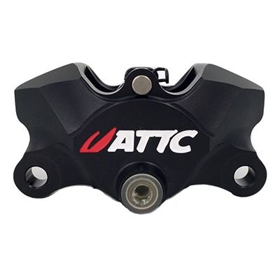 Attc CNC 4 Pistons Brake Caliper3_Burned