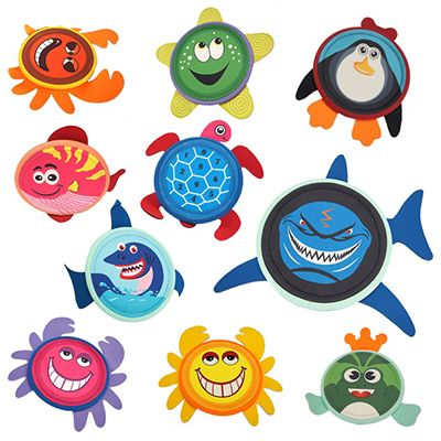 3D Cartoon Cloth Frisbees PS-APPG40B