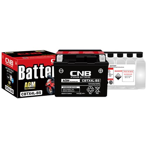 Motorcycle Battery CBTX4L-BS / 2