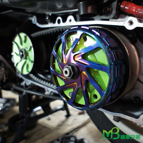 MB BLACK POWER Forging Blue Titanium CLUTCH BELL (Racing) / 3