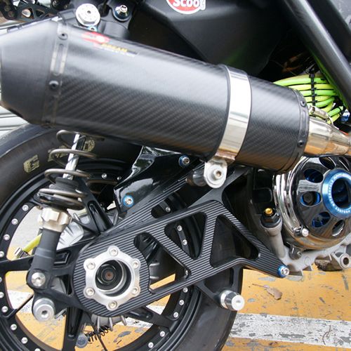 MB Aluminum Rear Swing Arm for BWS (can use single Shock seat) / 3