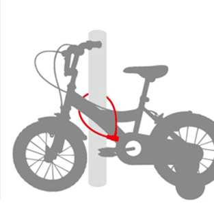 WL177 2 Wheel Security Dual Wire Flat Cable Lock / 3