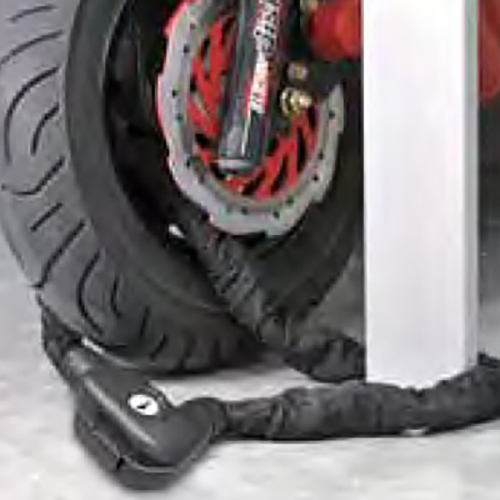 WL150CN High security 2 Wheel Security Chains lock with dust cover / 2
