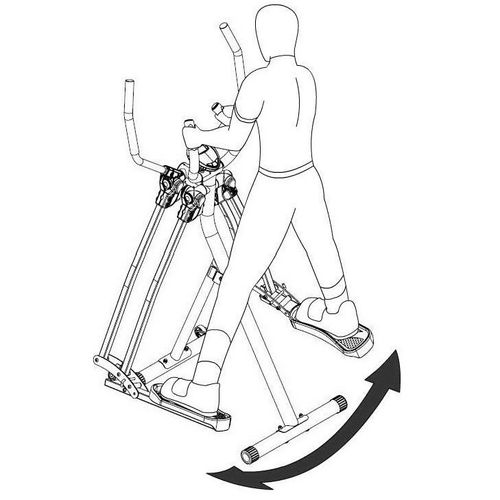 AW-02AH   2-IN-1 AIR WALKER & SPLIT THIGH W/HANDLE / 3