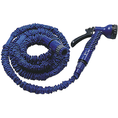 Intermittent expandable hose