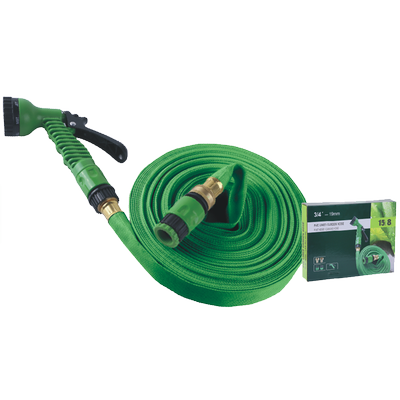 Flat Garden Hose (CANVAS HOSE)