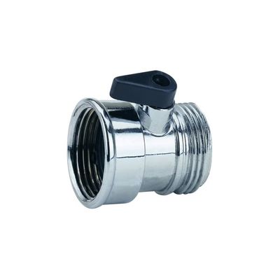3/4 Metal one way shut-off hose connector A-319