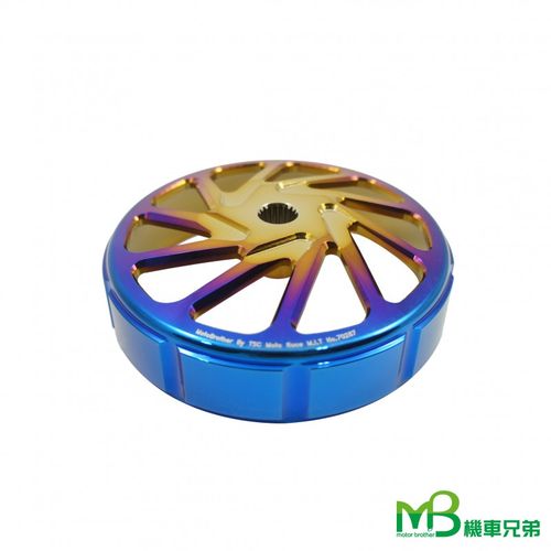 MB BLACK POWER Forging Blue Titanium CLUTCH BELL (Hill) / 2