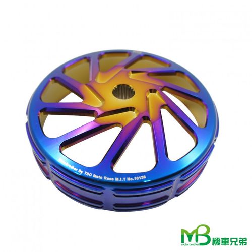 MB BLACK POWER Forging Blue Titanium CLUTCH BELL (Racing Ⅱ) / 2