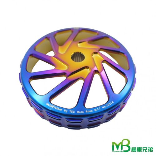 MB BLACK POWER Forging Blue Titanium CLUTCH BELL (Racing) / 2