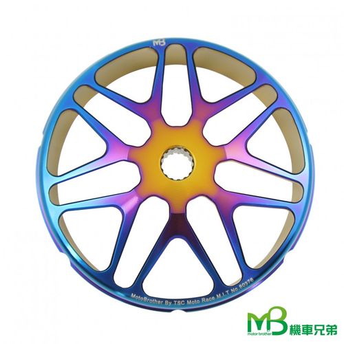 MB BLACK POWER Forging Blue Titanium CLUTCH BELL(Radiation Type) (Race) / 2