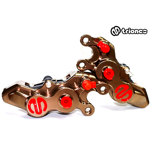 TRIONES A8 CNC FOUR PISTON CALIPER / 2