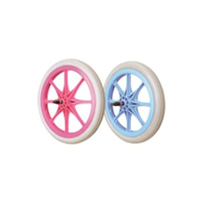 PP or Nylon PU  -  Plastic wheels,Bike wheels