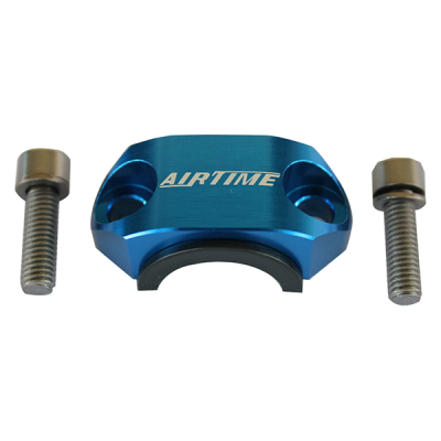 AIRTIME CNC BILLET UNIVERSAL ROTATING BAR CLAMP YAMAHA -BLUE