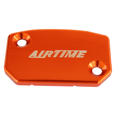 AIRTIME FRONT BRAKE RESERVOIR COVER CAP KTM SX XC XCW EXC XCF 125-450-ORANGE