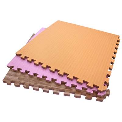 EVA Foam wood printed tatami finish sports mats