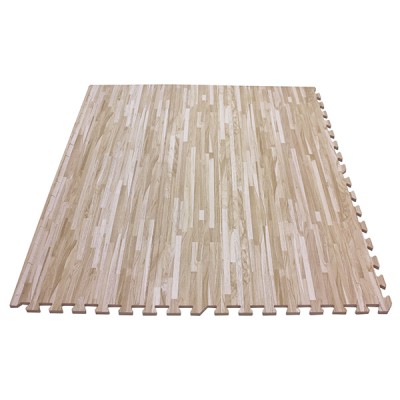 EVA foam wooden printed flooring mat