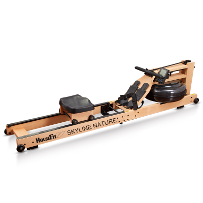 HouseFit Solid Wood Water Rower Rowing Machine