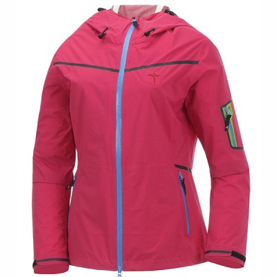 Breathable and Waterproof Jacket-CHSJW1602 (Rose)/(Lemon-yellow)/(Blue)