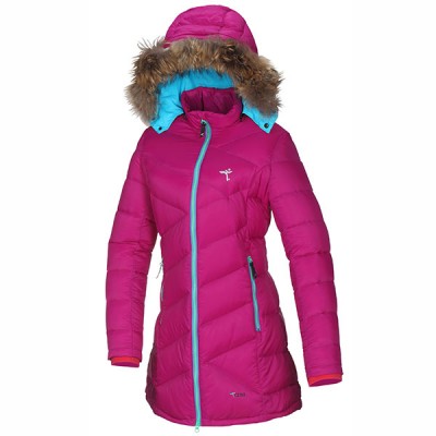 Goose Down Jacket-CHDJW1508(Rose Carmine)