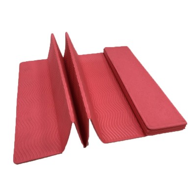 TPE Foldable Yoga Mats Single Color-FTG-102-001-6MM-SL