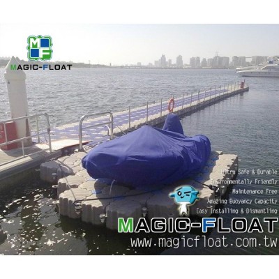 Floating Jetty and Drive on Dock for Speed Boats and Yachts