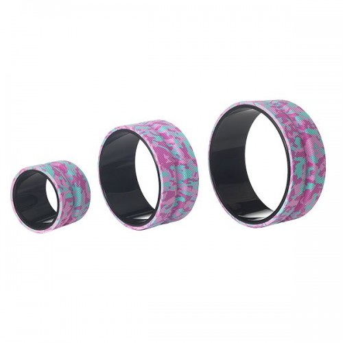 Multi-Functional Yoga Stretching Wheel Set- with Spine Groove / 2