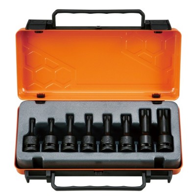 1/2 drive impact star bit socket set (8pcs)