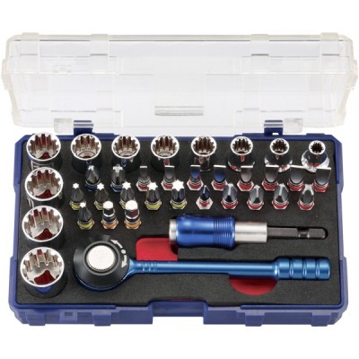 1/4 drive socket set (36pcs)