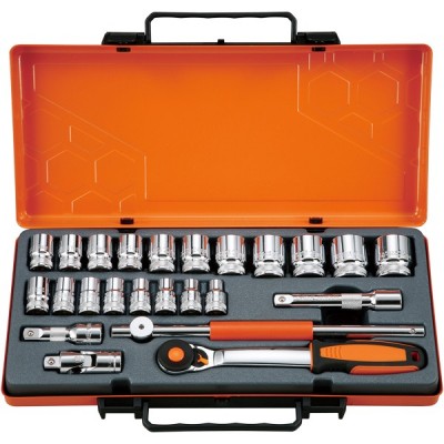 1/2 drive socket set (24pcs)