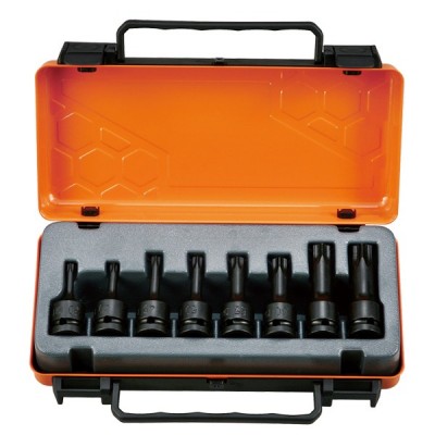 1/2'' drive impact star bit socket set (8pcs)