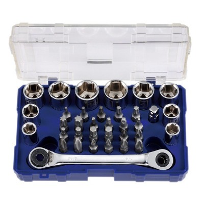 1/4'' drive socket set (35pcs)