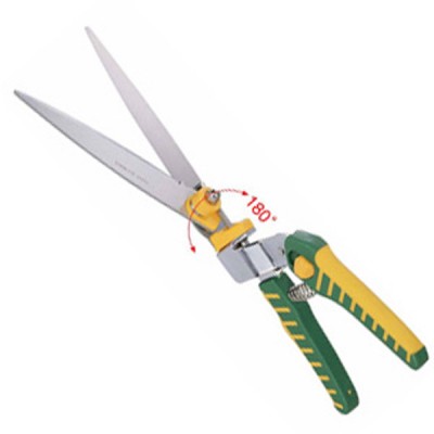 180° Swivel Stainless Steel Grass Shears - Straight Blade 3112A