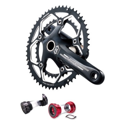 ROAD l BCD 130mm Chainwheel & Crank Sets FR660-GOX (LASCO)