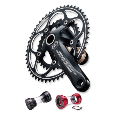 ROAD l Compact BCD 110mm Chainwheel & Crank Sets FR650-GOX (LASCO)