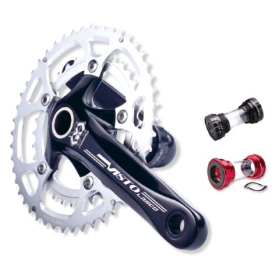 COMMUTER l VISTO BCD 110mm Chainwheel & Crank Sets VISTO-GOX (LASCO)