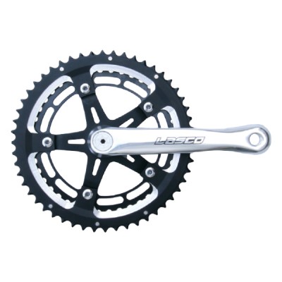 ROAD l OJOS> BCD 130mm Chainwheel & Crank Sets FR2204-A2 (LASCO)